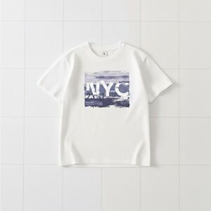 White Unisex T-Shirt with NYC Graphic